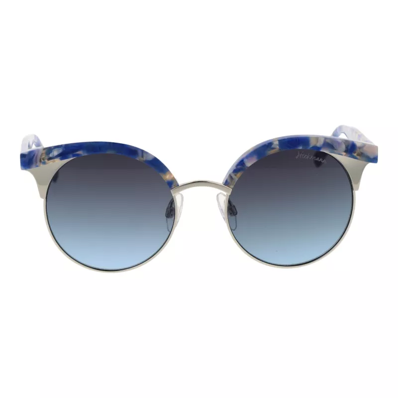 ANA HICKMANN Women's Butterfly Sunglasses HI3050-52G21 Havana/Tortoise Acetate Frame Brown Gradient Lens 52/20/140 mm