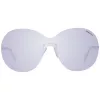 ANA HICKMANN Women's Butterfly Sunglasses HI3058-14002A Black Acetate Gradient Grey Lens 57mm