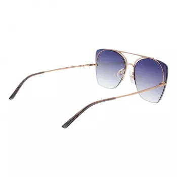 ANA HICKMANN Women's Butterfly Sunglasses HI3075-5805A - Havana/Brown Gradient Lens 58mm