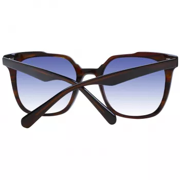 ANA HICKMANN Women's Butterfly Sunglasses HI9136-52E01 Brown Havana