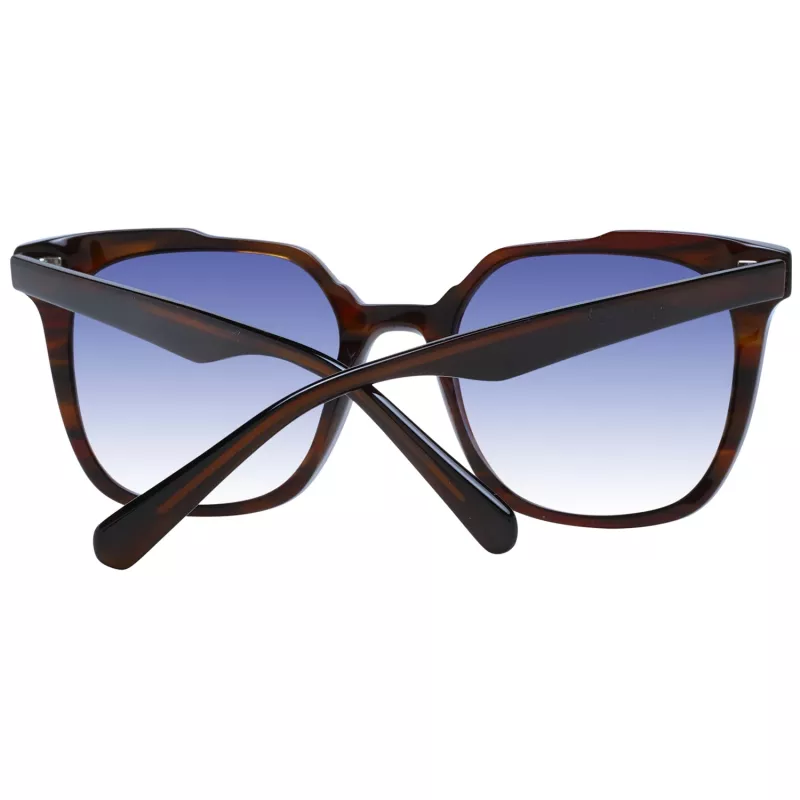 ANA HICKMANN Women's Butterfly Sunglasses HI9136-52E01 Brown Havana