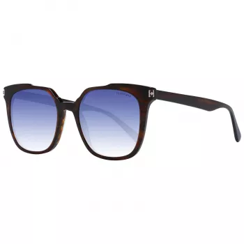 ANA HICKMANN Women's Butterfly Sunglasses HI9136-52E01 Brown Havana