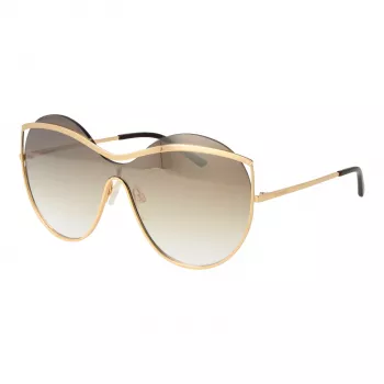 ANA HICKMANN Women's Cat Eye Sunglasses AH3182-13404A Havana Acetate Brown Gradient Lens 56mm