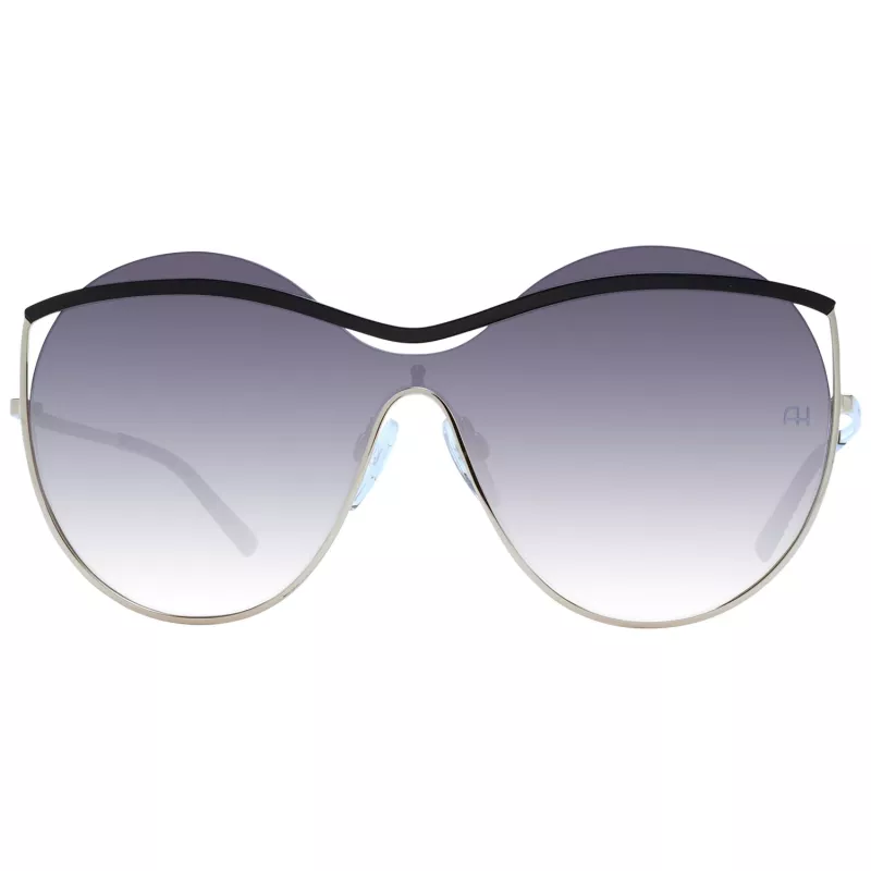 ANA HICKMANN Women's Cat Eye Sunglasses AH3182-13409A Havana Acetate Frame Brown Gradient Lens 100% UV400