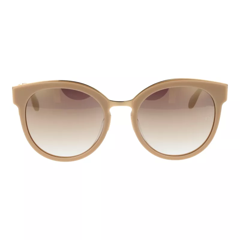 ANA HICKMANN Women's Cat Eye Sunglasses AH9263-55D03 Havana/Brown Gradient