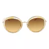 ANA HICKMANN Women's Cat-Eye Sunglasses HI3052-53E03 Havana 53mm