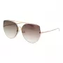 ANA HICKMANN Women's Cat Eye Sunglasses HI3068-5804B Black Acetate Gradient Grey Lens 58/18/145 mm
