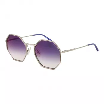 ANA HICKMANN Women's Cat-Eye Sunglasses HI3084-5406A - Havana/Tortoise Acetate Frame, Gradient Brown Lenses, UV400 Protection