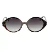 ANA HICKMANN Women's Cat Eye Sunglasses HI9175-51P02 - Black Frame Grey Gradient Lens UV400