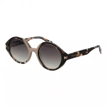 ANA HICKMANN Women's Cat Eye Sunglasses HI9175-51P02 - Black Frame Grey Gradient Lens UV400