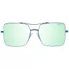 ANA HICKMANN Women's HI3024-5806A Square Sunglasses Havana Brown Acetate Frame Brown Gradient Lens 58/17/140 mm