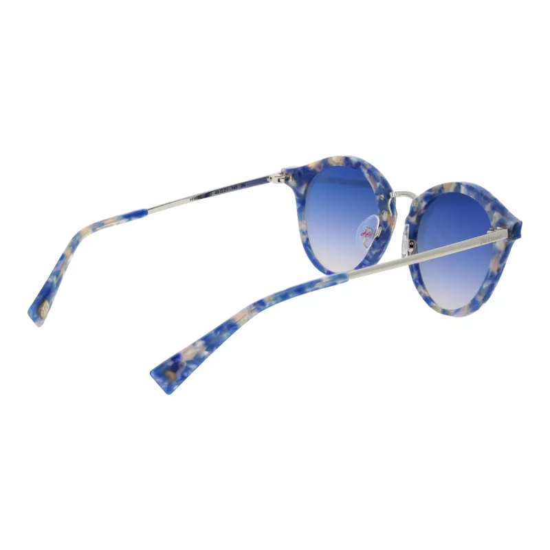 ANA HICKMANN Women's HI9066-49G22 Butterfly Sunglasses Havana Acetate Brown Gradient UV400