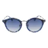 ANA HICKMANN Women's HI9066-49G22 Butterfly Sunglasses Havana Acetate Brown Gradient UV400