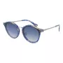 ANA HICKMANN Women's HI9066-49G22 Butterfly Sunglasses Havana Acetate Brown Gradient UV400