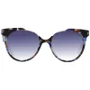 ANA HICKMANN Women's HI9156-51G21 Butterfly Sunglasses Havana Brown 51mm