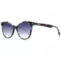 ANA HICKMANN Women's HI9156-51G21 Butterfly Sunglasses Havana Brown 51mm