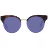 ANA HICKMANN Women's HI9164-51H03 Sunglasses - Gold/Brown Frame, Brown Gradient Lens, 51mm