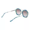 ANA HICKMANN Women's Sunglasses AH3165-56G23 Havana Brown Acetate Rectangular UV400
