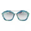 ANA HICKMANN Women's Sunglasses AH3165-56G23 Havana Brown Acetate Rectangular UV400