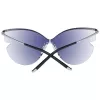 ANA HICKMANN Women's Sunglasses AH3173-14003A - Fashion Geometric Acetate Frame with UV400 Protection