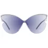 ANA HICKMANN Women's Sunglasses AH3173-14003A - Fashion Geometric Acetate Frame with UV400 Protection