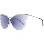ANA HICKMANN Women's Sunglasses AH3173-14003A - Fashion Geometric Acetate Frame with UV400 Protection