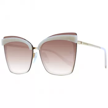 ANA HICKMANN Women's Sunglasses AH3177-6404C Havana Butterfly 64mm