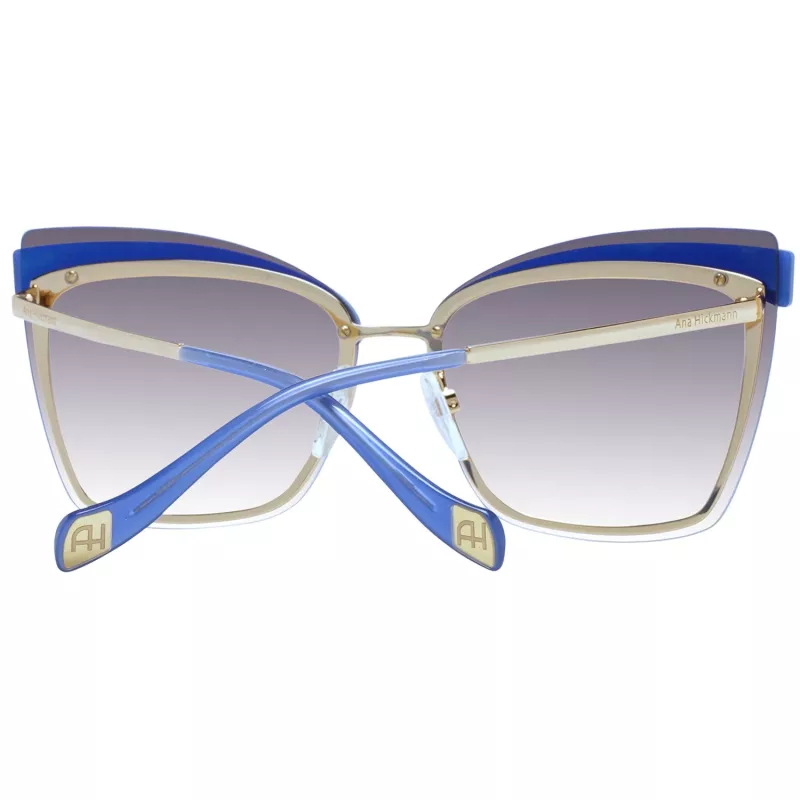 ANA HICKMANN Women's Sunglasses AH3177-6404D - Brown Havana, Oversized Butterfly, UV400