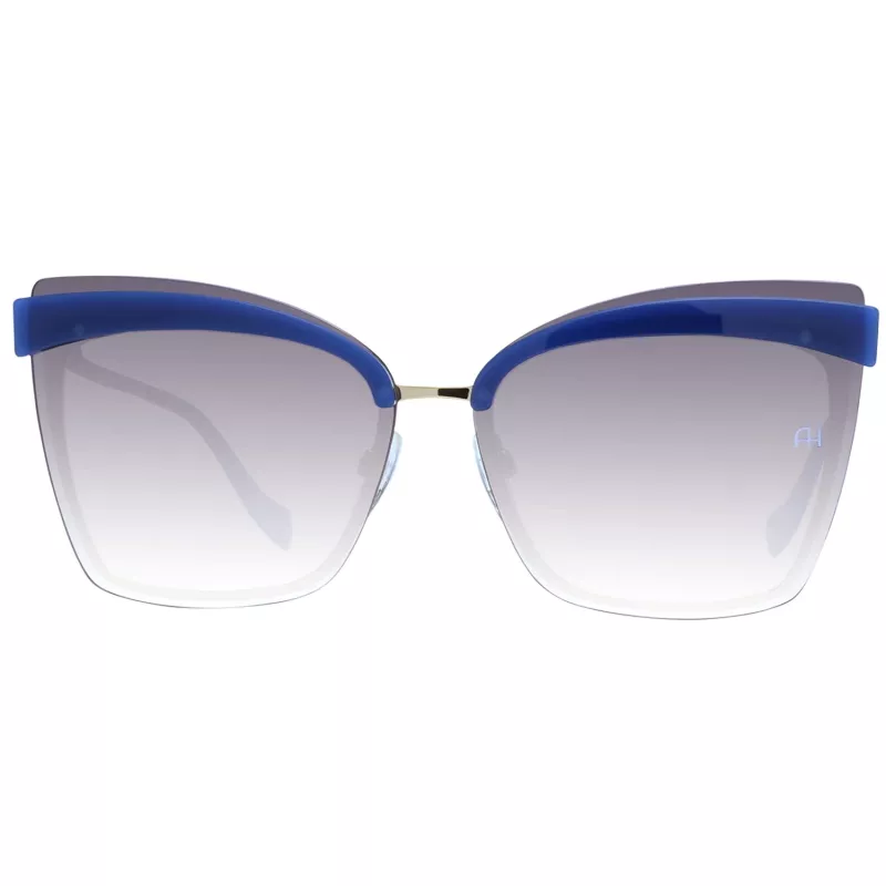 ANA HICKMANN Women's Sunglasses AH3177-6404D - Brown Havana, Oversized Butterfly, UV400