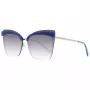 ANA HICKMANN Women's Sunglasses AH3177-6404D - Brown Havana, Oversized Butterfly, UV400