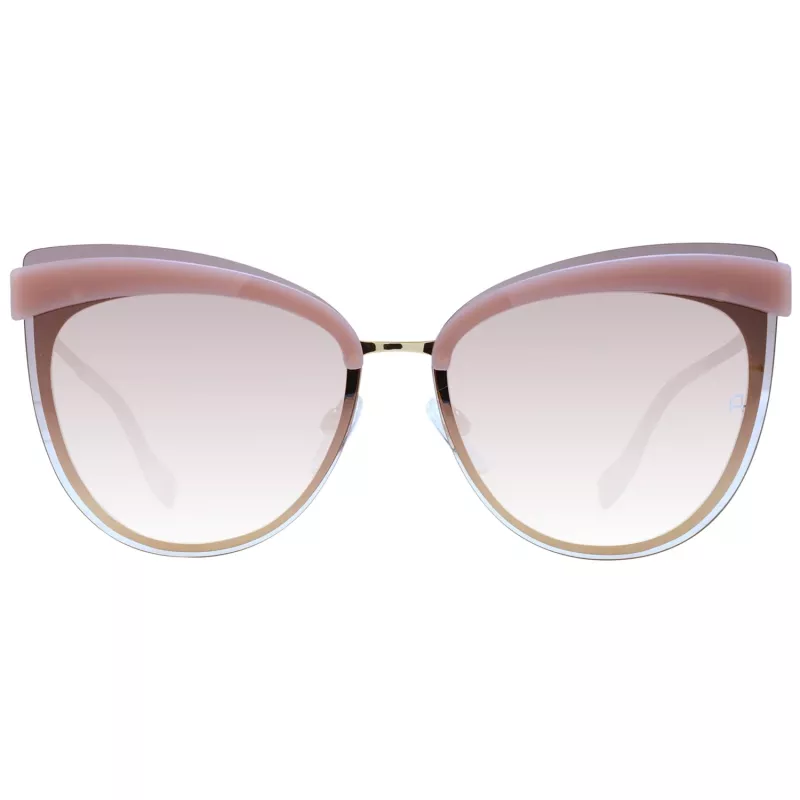 ANA HICKMANN Women's Sunglasses AH3178-6604A Brown Havana Tortoise Frame Brown Gradient Lens 65mm