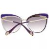 ANA HICKMANN Women's Sunglasses AH3178-6604D Havana/Gold Oversized Square