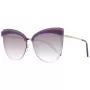 ANA HICKMANN Women's Sunglasses AH3178-6604D Havana/Gold Oversized Square