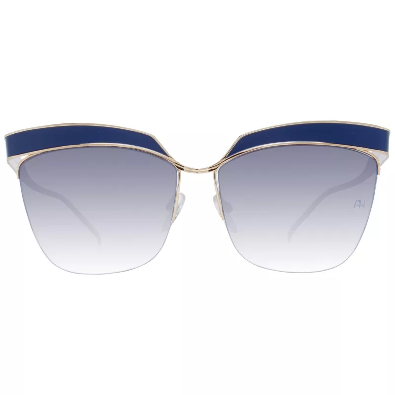 ANA HICKMANN Women's Sunglasses AH3179-6206A Butterfly Acetate Havana Brown Gradient Lens 62mm