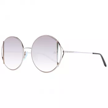 ANA HICKMANN Women's Sunglasses AH3192-5304D Havana Brown Acetate Rectangular Frame with Brown Gradient Polycarbonate Lenses 53mm