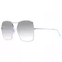 ANA HICKMANN Women's Sunglasses AH3193-5803A Brown Havana Square Acetate Frame Brown Gradient Lens 58/16/145 mm