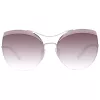 ANA HICKMANN Women's Sunglasses AH3207-59H01 Butterfly Cat Eye Acetate Frame Gradient Brown Lens UV400