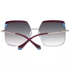 ANA HICKMANN Women's Sunglasses AH3253-59P02 Havana Brown Butterfly Acetate Frame with Brown Gradient Lenses UV400