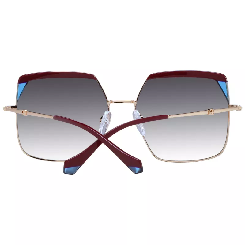 ANA HICKMANN Women's Sunglasses AH3253-59P02 Havana Brown Butterfly Acetate Frame with Brown Gradient Lenses UV400