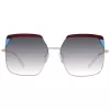 ANA HICKMANN Women's Sunglasses AH3253-59P02 Havana Brown Butterfly Acetate Frame with Brown Gradient Lenses UV400