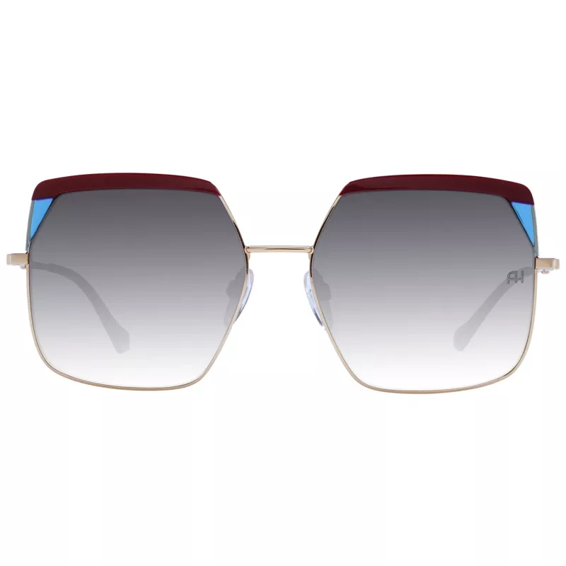 ANA HICKMANN Women's Sunglasses AH3253-59P02 Havana Brown Butterfly Acetate Frame with Brown Gradient Lenses UV400