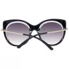 ANA HICKMANN Women's Sunglasses AH9265-54A01 - Black Acetate Frame, Grey Polycarbonate Lenses, UV400 Protection, 54/22/145 mm