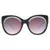 ANA HICKMANN Women's Sunglasses AH9265-54A01 - Black Acetate Frame, Grey Polycarbonate Lenses, UV400 Protection, 54/22/145 mm