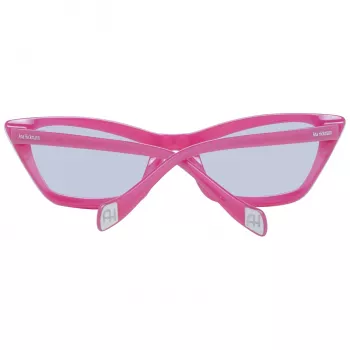 ANA HICKMANN Women's Sunglasses AH9278-64T01 Brown Havana Butterfly Acetate
