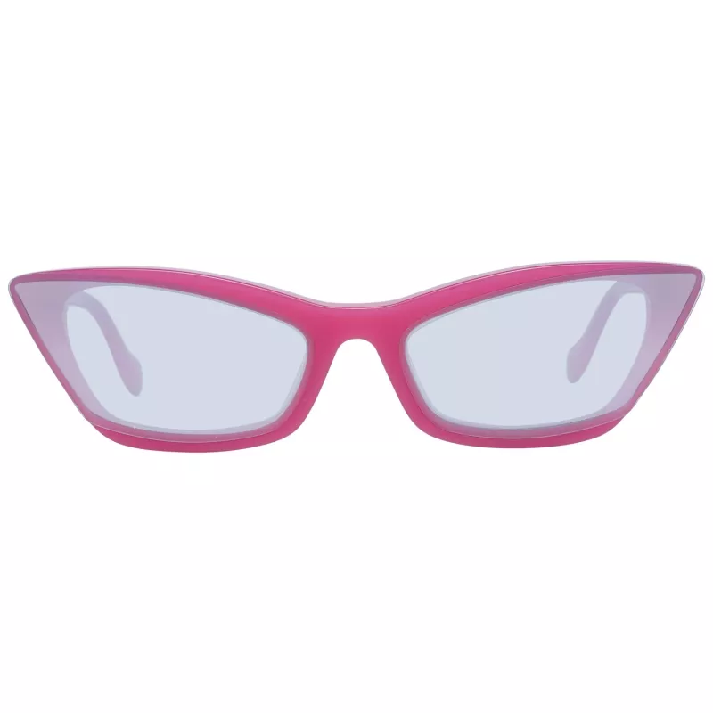 ANA HICKMANN Women's Sunglasses AH9278-64T01 Brown Havana Butterfly Acetate