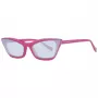 ANA HICKMANN Women's Sunglasses AH9278-64T01 Brown Havana Butterfly Acetate