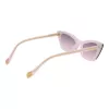 ANA HICKMANN Women's Sunglasses AH9278-64T02 Brown Gradient Acetate 64mm