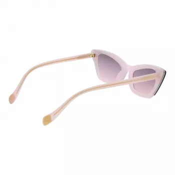 ANA HICKMANN Women's Sunglasses AH9278-64T02 Brown Gradient Acetate 64mm