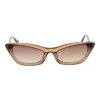 ANA HICKMANN Women's Sunglasses AH9278-64T03 Gold/Brown Gradient Butterfly Metal Frame