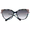 ANA HICKMANN Women's Sunglasses AH9339-56P02 Havana Square Frame Brown Gradient Lens 56/17/140 mm